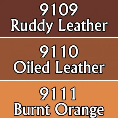 Tabletop Miniatures | Reaper Miniatures Burnt Colors #09737 Master Series Triads 3 Pack .5oz Paint - Your Source for Gaming Essentials