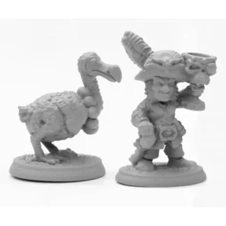 Reaper Miniatures Captain Black and Odo #04024 Unpainted Metal Figures - Your Source for Gaming Essentials Fashion
