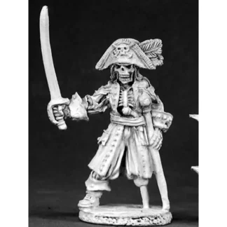 Reaper Miniatures Captain Razig 02437 Dark Heaven Legends Unpainted Metal Figure - Your Source for Gaming Essentials Clearance