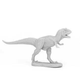 Reaper Miniatures Carnotaurus #44080 Bones Black Unpainted Plastic RPG Figure - Your Source for Gaming Essentials Shop