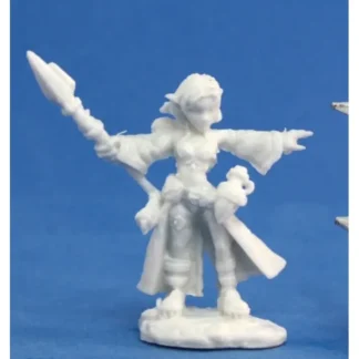 Reaper Miniatures Cassie, Gnome Wizard #77031 Bones Unpainted Plastic Figure - Your Source for Gaming Essentials Flash Sale