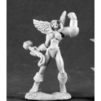 Reaper Miniatures Castarci, Female Fighter #03443 Dark Heaven Unpainted Metal - Your Source for Gaming Essentials Hot