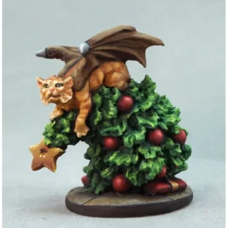 Reaper Miniatures Cat Dragon in Tree (2019) #01640 Unpainted Bones USA Plastic Mini - Your Source for Gaming Essentials Sale
