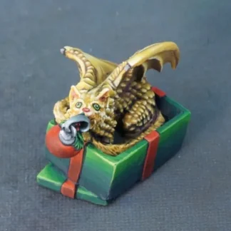 Reaper Miniatures Cat Dragon #01620 Unpainted Bones USA Plastic Mini - Your Source for Gaming Essentials Cheap