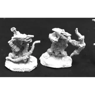 Reaper Miniatures Cave Goblin Archers (2) #03777 Dark Heaven Legends Unpainted - Your Source for Gaming Essentials Fashion