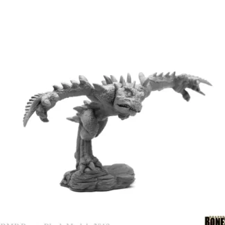 Reaper Miniatures Chaos Toad Brawler #44097 Bones Black Unpainted Plastic Figure - Your Source for Gaming Essentials Store