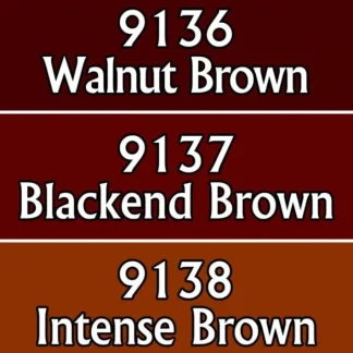 Reaper Miniatures Classic Browns #09746 Master Series Triads 3 Pack .5oz Paint - Your Source for Gaming Essentials Best Sale
