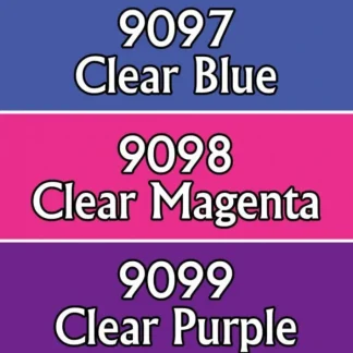 Reaper Miniatures Clear Brights 2 #09733 Master Series Triads 3 Pack .5oz Paint - Your Source for Gaming Essentials Fashion