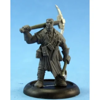 Reaper Miniatures Clegg Zincher #60140 Pathfinder Miniatures Unpainted D&D Mini - Your Source for Gaming Essentials Cheap