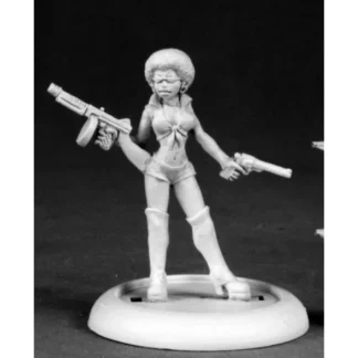 Reaper Miniatures Cleo Greene, Mod Heroine #50194 Chronoscope RPG Mini Figure - Your Source for Gaming Essentials Hot