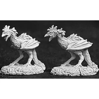 Reaper Miniatures Cockatrice (2) #02631 Dark Heaven Legends Unpainted Metal Mini - Your Source for Gaming Essentials Flash Sale