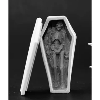 Reaper Miniatures Coffin and Corpse #03685 Dark Heaven Legends Unpainted Metal - Your Source for Gaming Essentials Sale