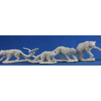 Tabletop Miniatures | Reaper Miniatures Companion Animals #77216 Bones Unpainted Plastic Mini Figure - Your Source for Gaming Essentials