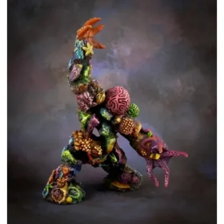 Reaper Miniatures Coral Golem #77628 Bones Unpainted Plastic Figure - Your Source for Gaming Essentials Shop
