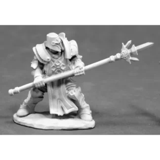 Reaper Miniatures Crusader Defender with Spear 03832 Dark Heaven Unpainted Metal - Your Source for Gaming Essentials Fashion