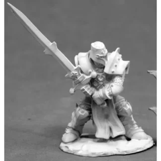 Reaper Miniatures Crusader Justifier #03830 Dark Heaven Unpainted Metal - Your Source for Gaming Essentials Outlet