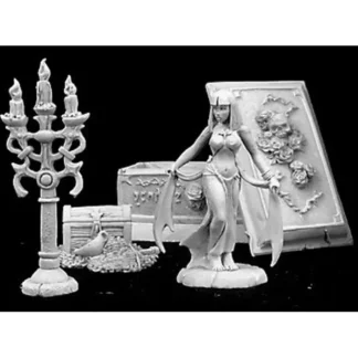 Reaper Miniatures Crypt Of the Vampiress #02990 Dark Heaven Unpainted Metal - Your Source for Gaming Essentials Flash Sale