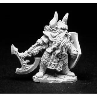 Reaper Miniatures Dain Deepaxe #02811 Dark Heaven Legends Unpainted Metal Figure - Your Source for Gaming Essentials Shop