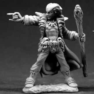 Reaper Miniatures Damien, Hellborn Wizard #03321 Dark Heaven Unpainted Metal - Your Source for Gaming Essentials New
