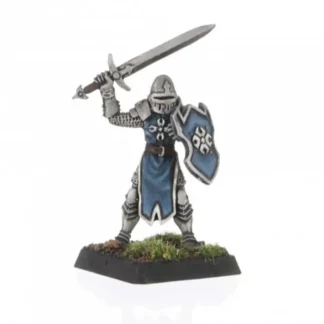 Reaper Miniatures Dannin, Templar Warrior #14655 Unpainted Metal Warlord Mini Figure - Your Source for Gaming Essentials Outlet