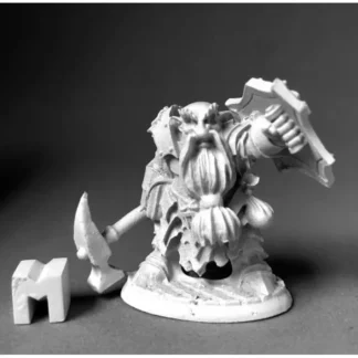 Reaper Miniatures Dark Dwarf Smiter #03899 Dark Heaven Unpainted Metal Figure - Your Source for Gaming Essentials Store