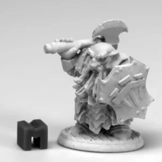 Reaper Miniatures Dark Dwarf Cleaver #03905 Dark Heaven Legends Unpainted Meta - Your Source for Gaming Essentials New