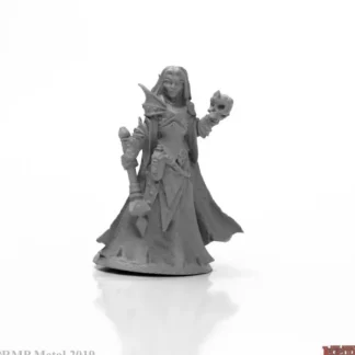 Reaper Miniatures Dark Elf Priestess #03980 DHL Unpainted Metal Figure - Your Source for Gaming Essentials Online