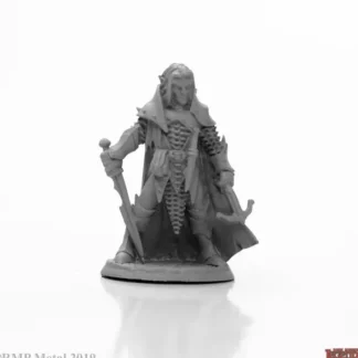 Reaper Miniatures Dark Elf Male Warrior #03981 DHL Unpainted Metal Figure - Your Source for Gaming Essentials Store