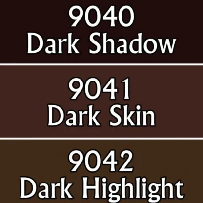 Reaper Miniatures Dark Skin Tones #09714 Master Series Triads 3 Pack .5oz Paint - Your Source for Gaming Essentials Sale