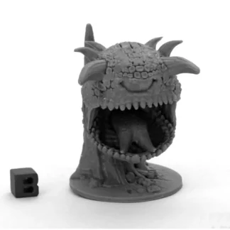 Reaper Miniatures Dark Watcher #44044 Bones Black Unpainted Plastic Mini Figure - Your Source for Gaming Essentials Outlet