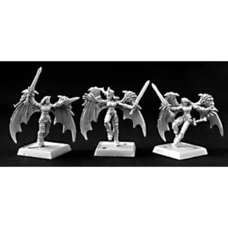 Reaper Miniatures Darkspawn Incubi (7) #06184 Warlord Army Pack Unpainted Mini - Your Source for Gaming Essentials Fashion