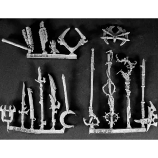 Reaper Miniatures Darkspawn Weapons Pack (15) #14477 Darkspawn Unpainted Mini - Your Source for Gaming Essentials Fashion