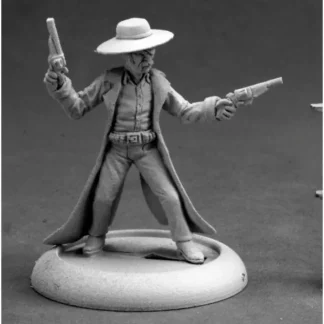 Reaper Miniatures Deadeye Slim, Cowboy #50249 Chronoscope D&D RPG Mini Figure - Your Source for Gaming Essentials Sale