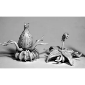Reaper Miniatures Death Star Lilies (2)#77504 Bones RPG D&D Mini Figure - Your Source for Gaming Essentials Clearance