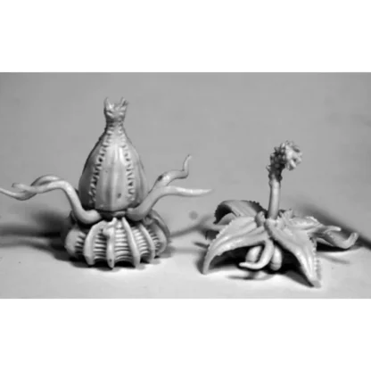 Reaper Miniatures Death Star Lilies (2)#77504 Bones RPG D&D Mini Figure - Your Source for Gaming Essentials Clearance