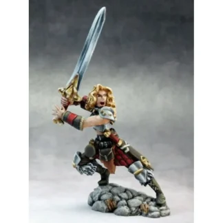 Reaper Miniatures Deenah, Female Barbarian #03652 Dark Heaven Unpainted Metal - Your Source for Gaming Essentials Flash Sale