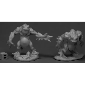 Reaper Miniatures Deep Ones Warriors (2)77519 Bones Unpainted RPG D&D Figure - Your Source for Gaming Essentials Best