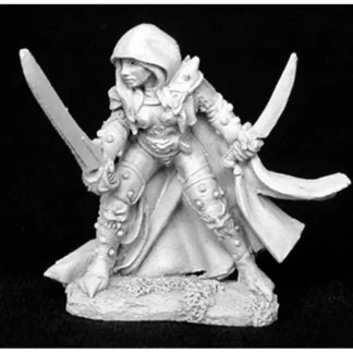 Reaper Miniatures Deladrin, Assassin #02834 Dark Heaven Legends Unpainted Metal - Your Source for Gaming Essentials Sale