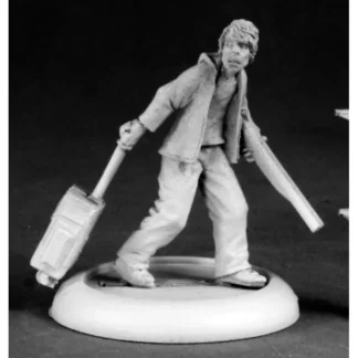 Reaper Miniatures Denver, Zombie Survivor #50199 Chronoscope D&D RPG Mini Figure - Your Source for Gaming Essentials Best Sale