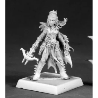 Reaper Miniatures Depora Azinrae, Dark Elf 60054 Pathfinder Miniatures Unpainted - Your Source for Gaming Essentials Store