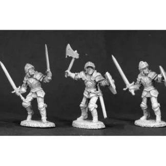 Reaper Miniatures DHL Classics: Male Fighter #03319 Dark Heaven Unpainted Metal - Your Source for Gaming Essentials Store