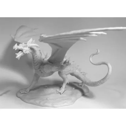 Reaper Miniatures Diabolus the Devil Dragon 77545 Bones Unpainted Plastic Figure - Your Source for Gaming Essentials Shop