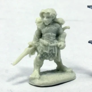 Reaper Miniatures Dingo, Halfling Rogue#77403 Bones RPG Miniature Figure - Your Source for Gaming Essentials Flash Sale