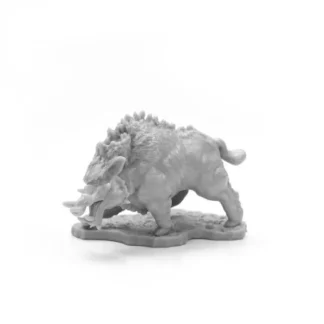 Reaper Miniatures Dire Boar #77672 Unpainted Plastic Bones Mini Figure - Your Source for Gaming Essentials Discount