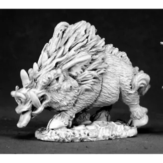 Reaper Miniatures Dire Boar #02527 Dark Heaven Legends Unpainted Metal Figure - Your Source for Gaming Essentials Online