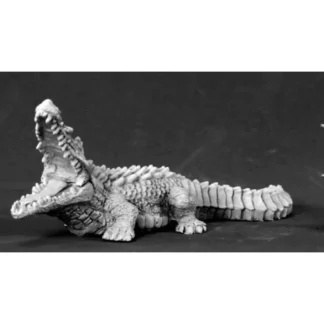 Reaper Miniatures Dire Crocodile #03422 Dark Heaven Legends Unpainted Metal - Your Source for Gaming Essentials Flash Sale