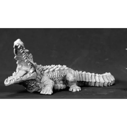Reaper Miniatures Dire Crocodile #03422 Dark Heaven Legends Unpainted Metal - Your Source for Gaming Essentials Flash Sale