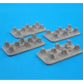 Reaper Miniatures Dragon's Teeth (4 Sets of 8) #72602 Unpainted Plastic CAV - Your Source for Gaming Essentials Cheap
