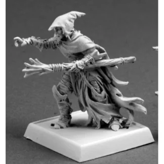 Reaper Miniatures Dramorion, Dark Elf Sorcerer #14630 Warlord Unpainted D&D Mini - Your Source for Gaming Essentials Cheap