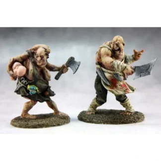 Reaper Miniatures Dreg Butchers 03688 Dark Heaven Legends Unpainted Metal Figure - Your Source for Gaming Essentials Best